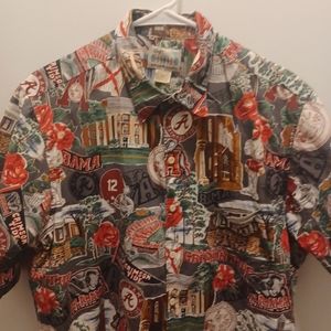 Reyn spooner American Classic Bama Button Up Mens Large Pre Owned